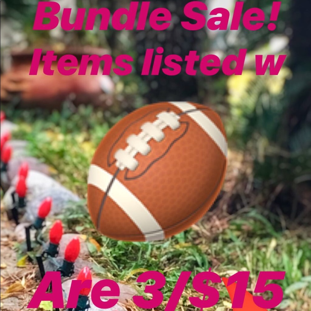 🏈 3/$15